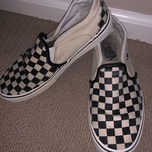 Checkered Vans